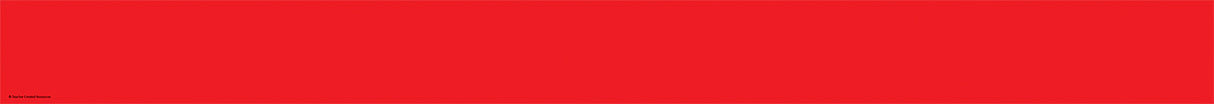 Straight Paper Border Trim - Red