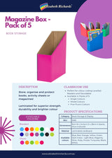 Magazine Box - Pack of 5
