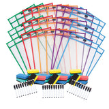 Write n Wipe Paper Saver Sleeves - A4 Pack of 30 - inc Pens & Erasers