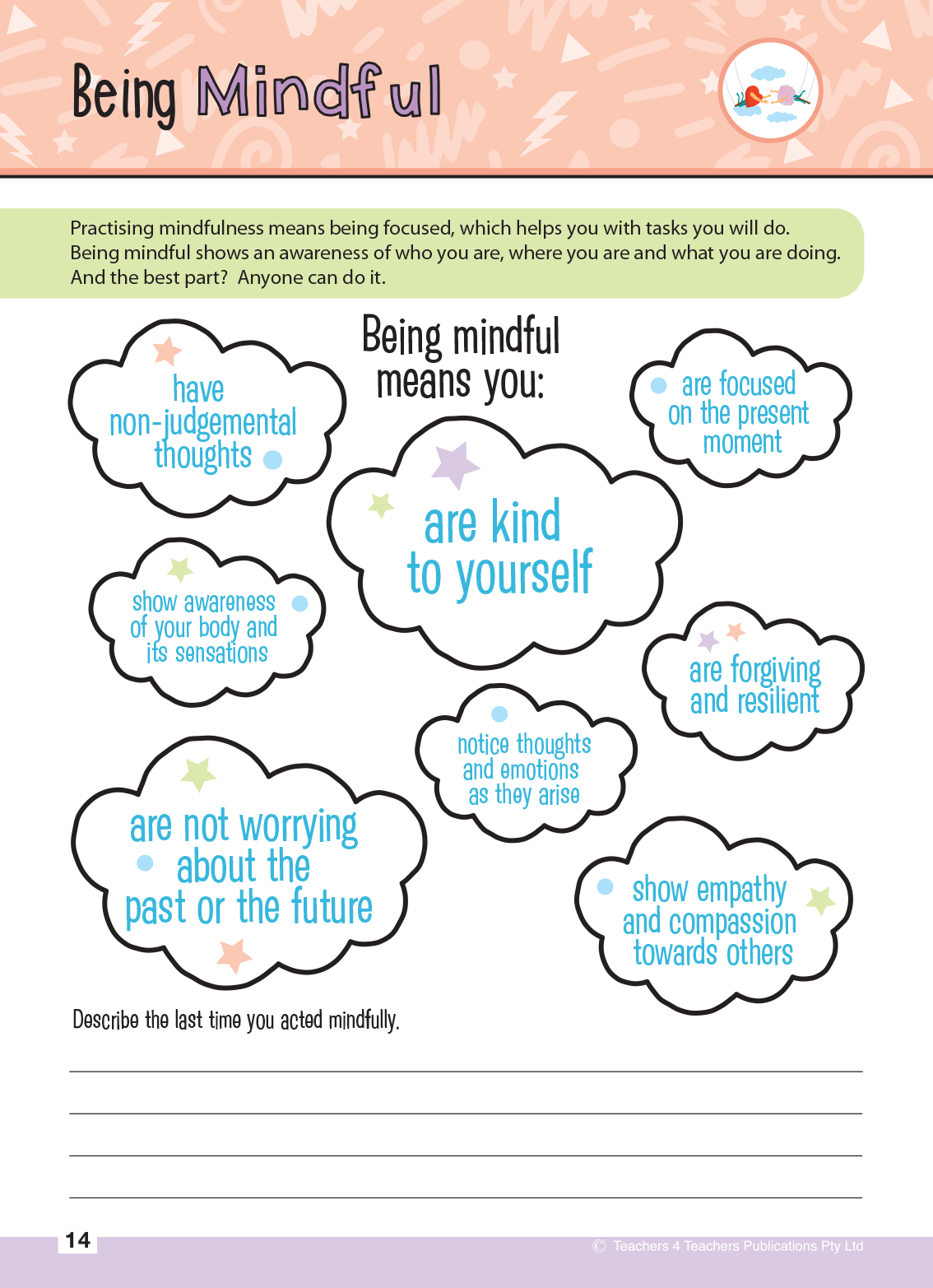 My Wellbeing Journal Primary Years 3 - 4